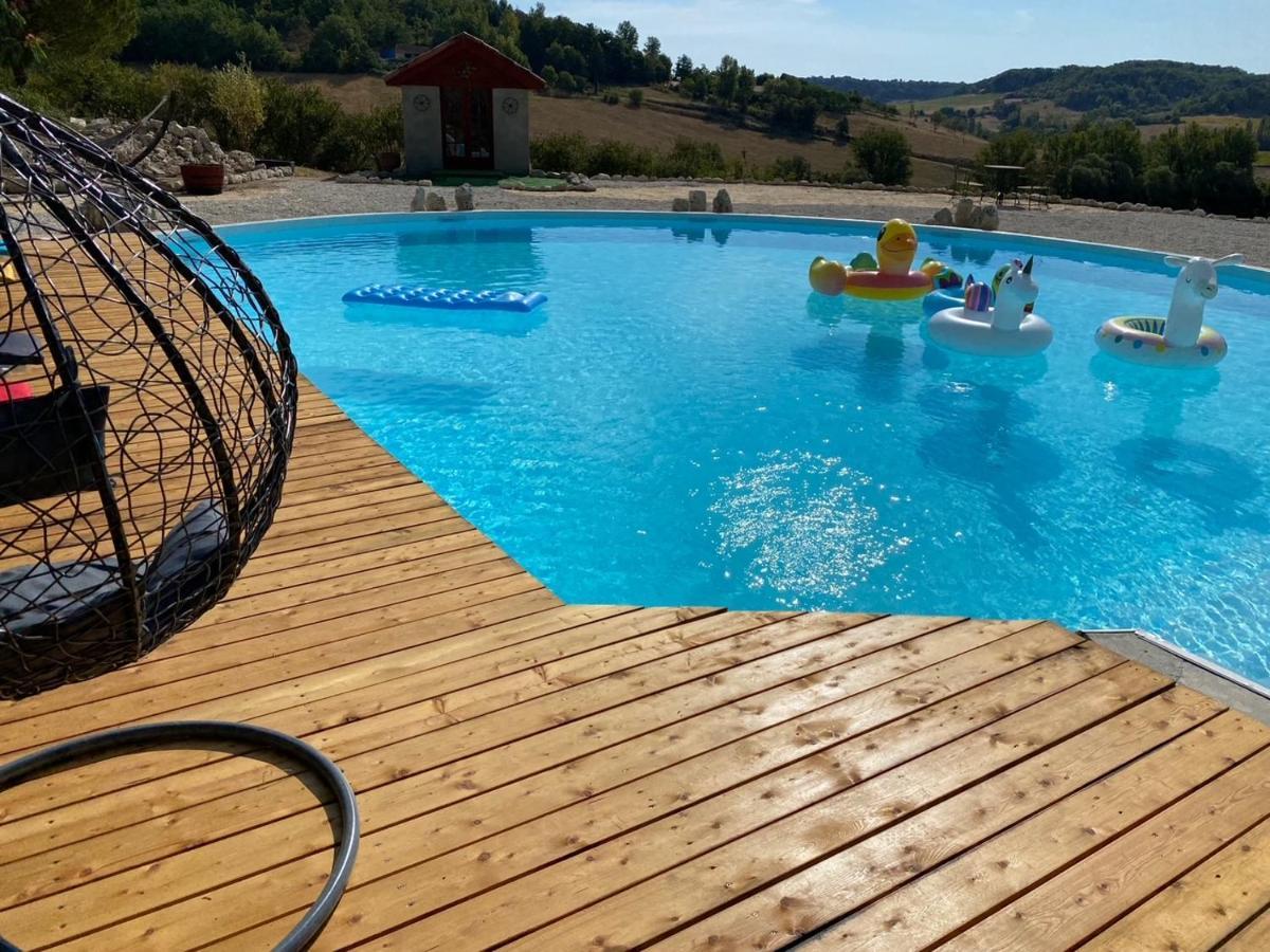 Bed and Breakfast Le Relais De Campagne Trejouls Екстер'єр фото